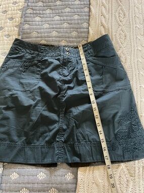 REI Co-op Quick-Dry Skirt - Women’s Size 8 - Dark Teal Blue - Pockets